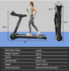 Costway 2.25HP Folding Treadmill  - SP37546BK