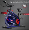 Costway Stationary Exercise Bike Silent Belt - 40362178