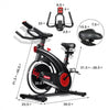 Costway Stationary Exercise Bike Silent Belt - 40362178
