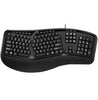 Adesso 2X Large Print ergonomic Keyboard, Design Multimedia Keys - AKB-150UB