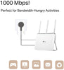 TP-Link AV1000 Gigabit Passthrough Powerline Starter Kit - TL- PA7017P KIT