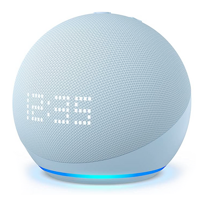 Amazon Echo Dot (5th Gen, 2022 release) with clock -53-027831