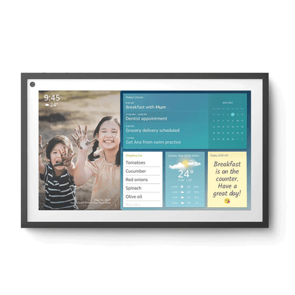 Amazon Echo Show 15 Smart Display - 15.6 Inch - Black - 53-026427