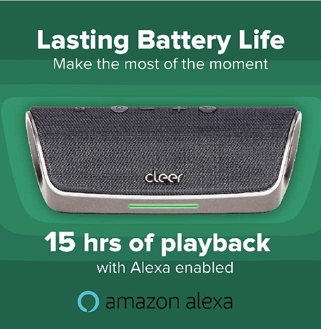 Cleer Portable Wireless Bluetooth  Speaker - GS-1251-A