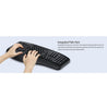 Adesso 3 color Illiminated 2X Large Keyboard, Split Key Design - AKB-150EB