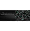 Adesso 3 color Illiminated 2X Large Keyboard, Split Key Design - AKB-150EB
