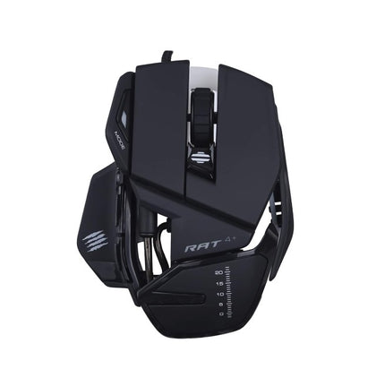 Mad Catz R.A.T. 4+ Optical Gaming Mouse - MR03MCAMBL00