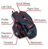 Mad Catz R.A.T. 4+ Optical Gaming Mouse - MR03MCAMBL00