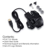 Mad Catz R.A.T. 6+ Optical Gaming Mouse - MR04DCAMBL00 - Black