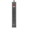 Tripp-Lite SURGE STRIP 5-OUTLET 2 USB PORTS 6FT COR - TLM526USBB 