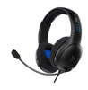 PDP Gaming  PS4 LVL50  Microphone  - 051-099-NA-BK