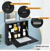 Costway Wall-Mount Floating Desk - CB10278WH
