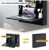 Costway Wall-Mount Floating Desk - CB10278WH