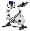 Costway Stationary Silent Belt Exercise Bike - SP37380BK
