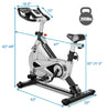 Costway Stationary Silent Belt Exercise Bike - SP37380BK
