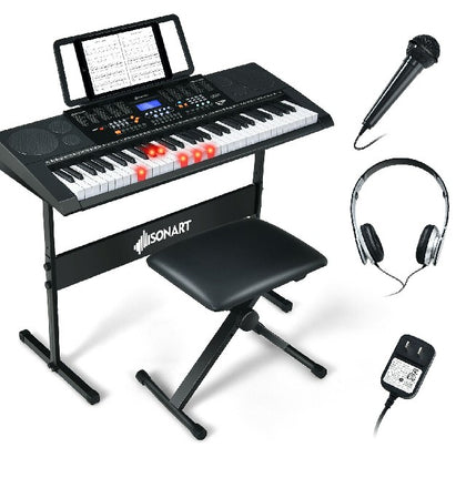 Costway 61-Key Electronic Piano  - MU10075US