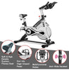 Costway Stationary Silent Belt Exercise Bike - SP37380BK