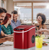 Costway Mini Portable Electric Ice Maker, Ice Cubes Ready - 28601374