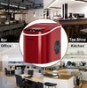 Costway Mini Portable Electric Ice Maker, Ice Cubes Ready - 28601374