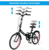 Costway 20 Inch Folding  Bicycle - 92560714