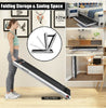 Costway 2 In 1 Folding Treadmill - Silver - SP37514SL