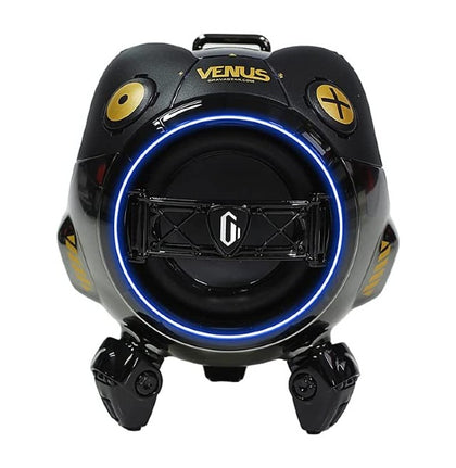 Gravastar Venus Blutooth Speaker great bass quality, RGB lighting - G2_BLK