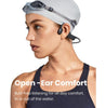 Shokz OpenSwim Bone Conduction MP3 Headphones,Open-Ear Comfort & Waterproof - S700-ST-BK-US