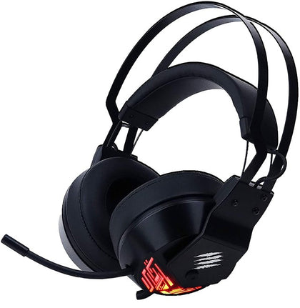 Mad Catz The Authentic F.R.E.Q. 4 Gaming Headset Dual Microphone- AF13C2INBL00- Black