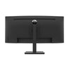 HP M34D QHD Curved Display, sustainably sourced, efficiency - 3B1W4AA#ABA