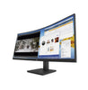 HP M34D QHD Curved Display, sustainably sourced, efficiency - 3B1W4AA#ABA