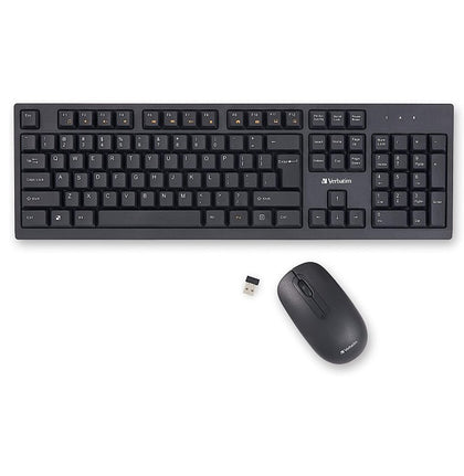 VERBATIM  Wireless Keyboard and Mouse, media controls - 70724