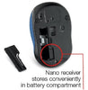 VERBATIM silent wireless blue led mouse blue, wireless - 6033775