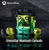 Gravastar Sirius Pro True Wireless Earbuds, neon green - P9_GRN