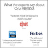 Netgear orbi wifi 6 mesh router, Wi-Fi 6 technology - RBK853-100CNS