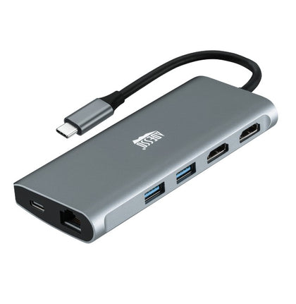 Adesso 9 in 1 USB-C Multiport Docking Station, 30 Hz - AUH-4040