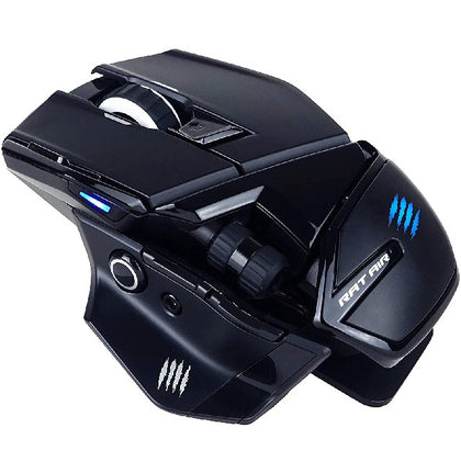 Mad Catz The Authentic R.A.T. AIR Wireless Power Gaming Mouse - Black MR04DHAMBL00