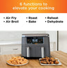 Shark ninja foodi 8qt Air Fryer, air oven, full-sized oven - CZ201C