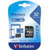 VERBATIM  32GB MICROSDHC CLASS 10 W/ADAPTER,  microSDHC - 5128942