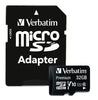 VERBATIM  32GB MICROSDHC CLASS 10 W/ADAPTER,  microSDHC - 5128942