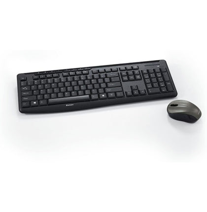 VERBATIM  SILENT WIRELESS MOUSE AND KEYBOARD - BLACK - 6033769